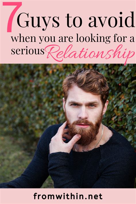dating a guy who has never had a serious relationship